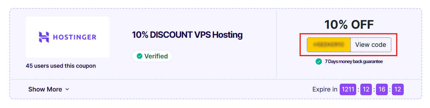 Hosting Seeker Coupon
